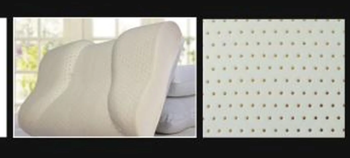 CT62 contour natural latex hotel pillow, 60 x 40 cm