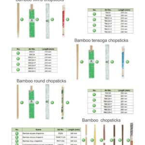 Bamboo Chopsticks – hotel supplies by Mazouri Hospitality