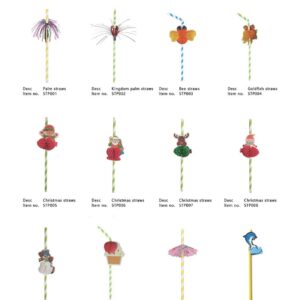 Party Decorative Paper Straws – hotel supplies by Mazouri Hospitality