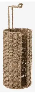 Seagrass open toilet roll holder on stand – HNH BK25149