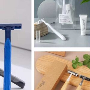 Hotel razor and shaving kit